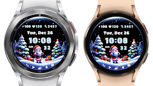 AZ276 Christmas Santa Watch Screen 3