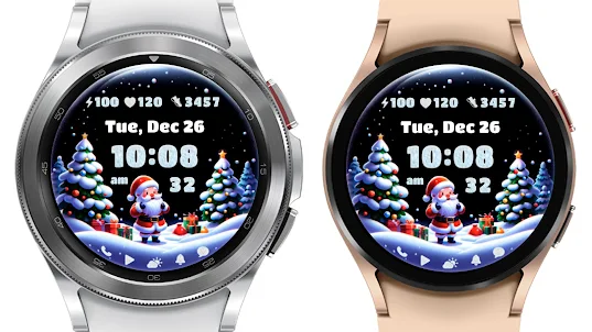 AZ276 Christmas Santa Watch