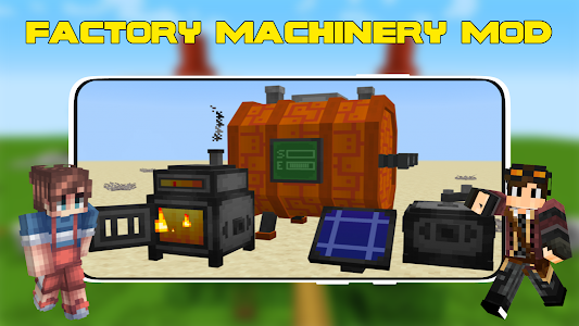 Factory Machinery Mod For MCPE Unknown