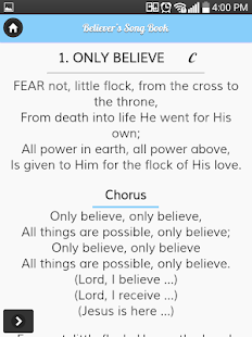 Only Believe & Believers Hymns