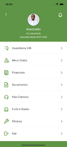 Android application Eleven Proteção Veicular screenshort