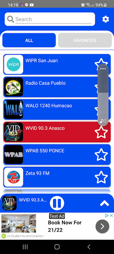 Android application Puerto Rico Radios screenshort