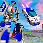 Cover Image of Download US Police Robot Car Revenge 1.3 APK
