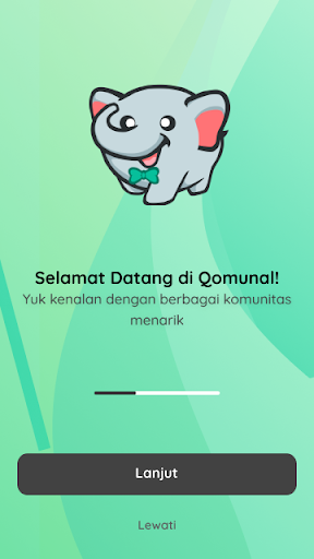 Android application Qomunal screenshort