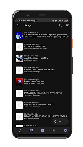Android application Audio Music -Player- Mp3 Playe screenshort