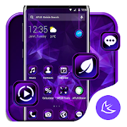 Purple Prism APUS Launcher theme