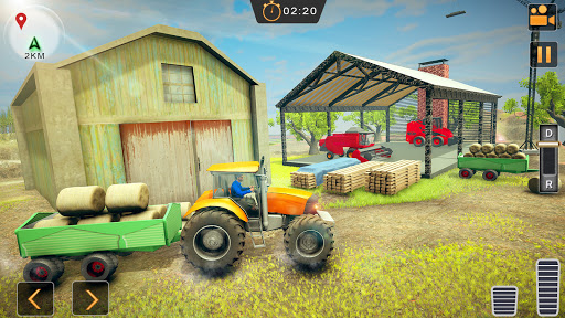 Tractor Driving UpHill Farming Screen 3