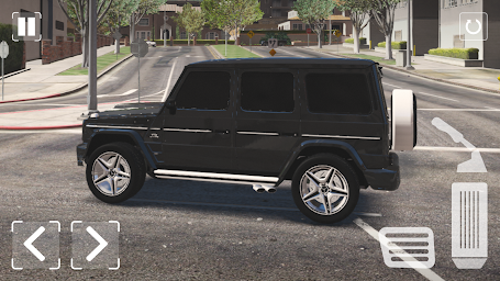 SUV Mers G63 AMG Car Simulator