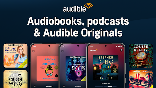 Audible: Audio Entertainment 3.48.0 APK + Mod (Unlocked / Premium) for Android