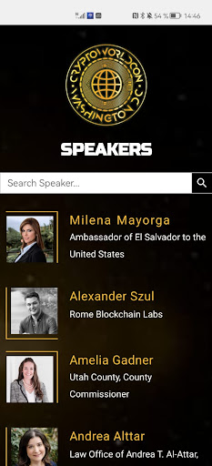 CryptoWorldCon Washington 2022 Screen 3