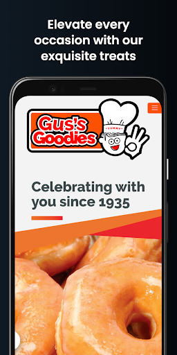 Android application Gus's Goodies screenshort