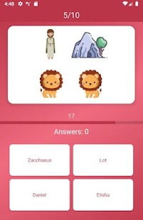 Bible Character Quiz Screenshot