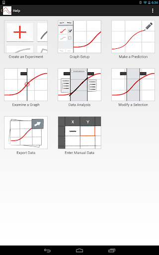 Screenshot of Graphical Analysis GW (Go Wire