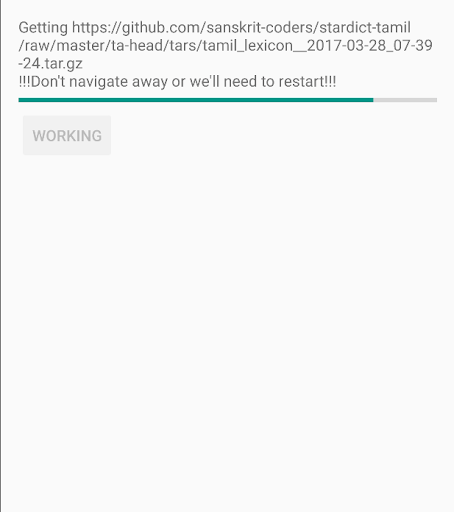 Stardict Dictionary Updater Screen 3