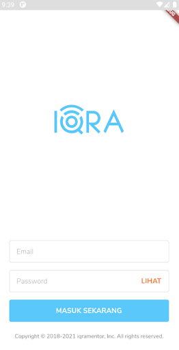 Android application IQRA Mentor screenshort