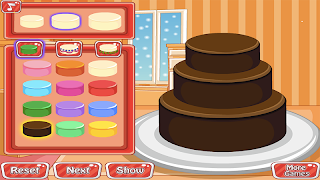 decoration cake games cooking - Screenshot 2