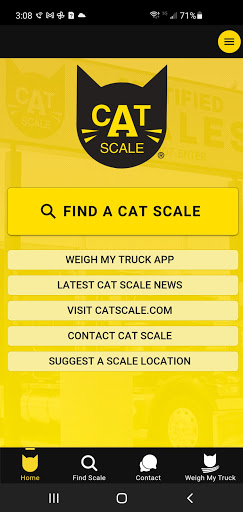 Android application CAT Scale Locator screenshort