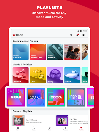 Screenshot of iHeart: Music, Radio, Podcasts