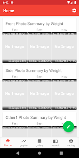 Weight Loss Tracker with Pictures BMI Calculator