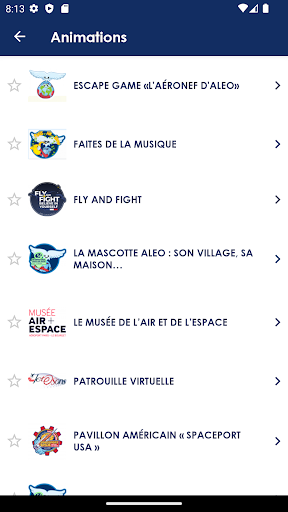 Paris Air Show Screen 2