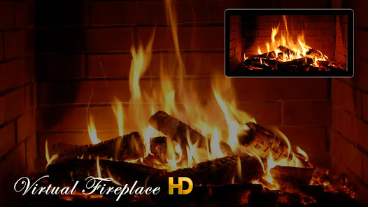 Virtual Fireplace HD  screenshots 1