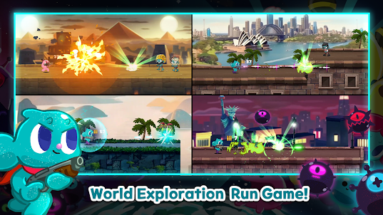 PPUDDING Run World Exploration