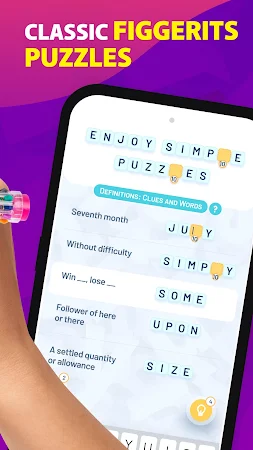 Game screenshot Crostic Crossword－Word Puzzles apk download