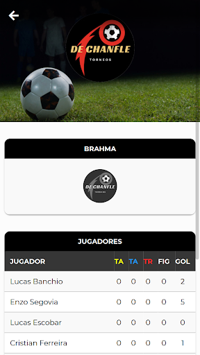 DE CHANFLE TORNEOS Screen 2