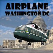 Airplane Washington DC  Icon