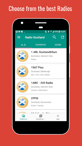 Android application Radio Scotland Music News screenshort