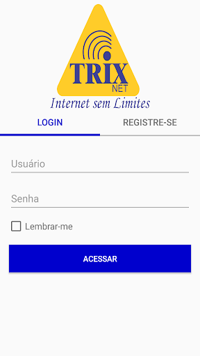 Android application Central Assinante Trixnet screenshort