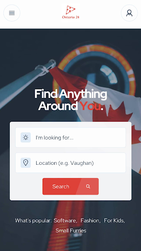 Android application Ontario24 screenshort