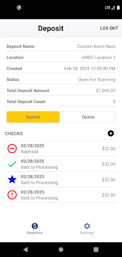 CLB&T Business Mobile Deposit Screenshot 4 - AppWisp.com