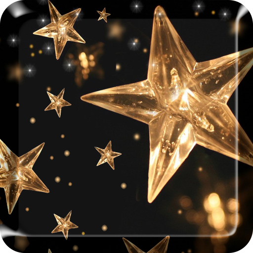 Gold Stars Shining wallpaper logo