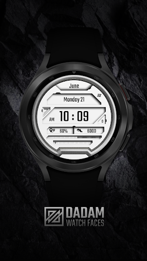 Android application DADAM15 Digital Watch Face screenshort