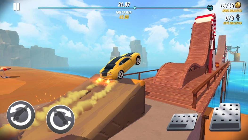 Stunt Car Extreme 1.054 APK + Мод (Unlimited money) за Android