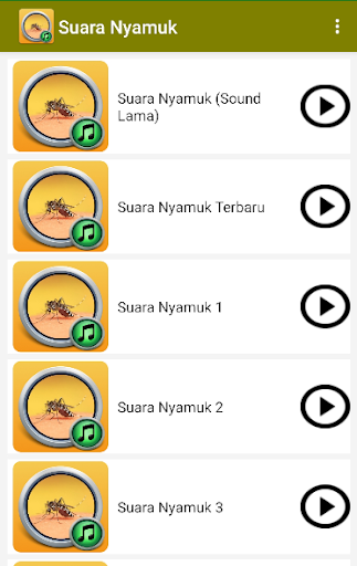 Suara Nyamuk Terbaru MP3 Offline