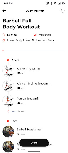 LMfitness Screen 3