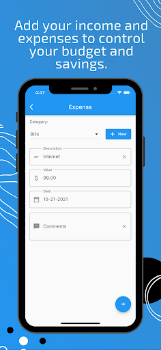 My Finances and Wishes Screen 2