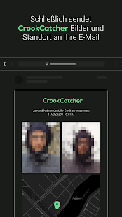 CrookCatcher — Anti-Diebstahl Capture d'écran