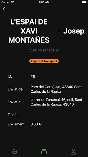 Android application Teuporto Riders screenshort