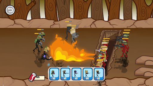 Android application Stickman Fight - Stick Games screenshort