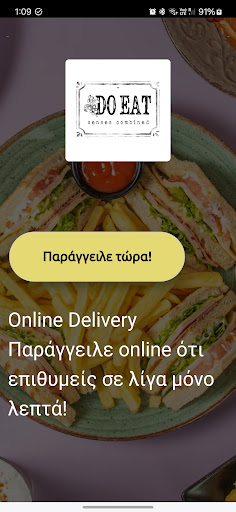 Android application DO EAT Fresh Sandwiches screenshort