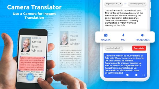 Translate All Language - Voice Text Translator Screenshot