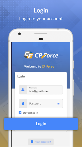 Android application CP Force screenshort