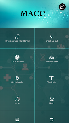 Android application MACC screenshort