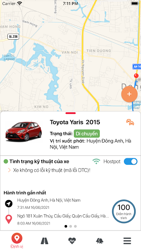 VCar - Trên mọi hành trình Screen 2