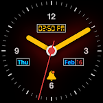 Cover Image of ダウンロード Neon Digital Clock Smart Watch  APK