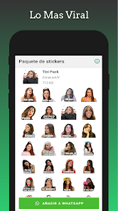 Screenshot 8 Stickers - Tini Reina Packs android