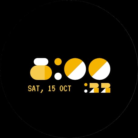 Material Pixel Watch Face